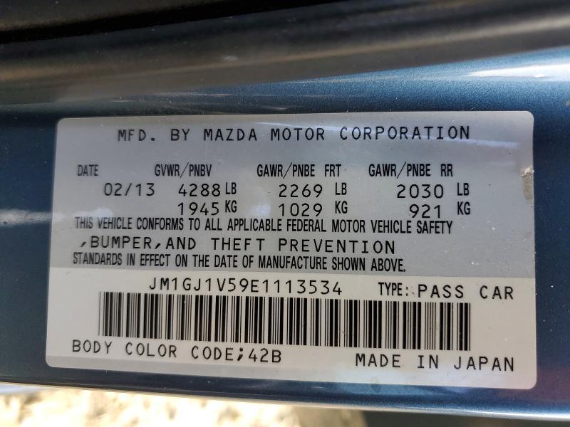 2014 Mazda 6 Touring