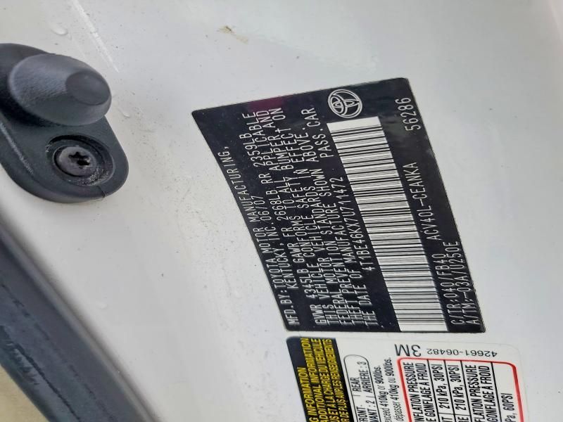 2007 Toyota Camry ce