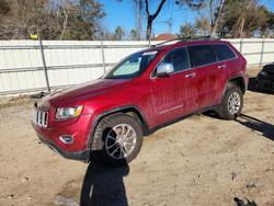 Salvage cars for sale from Copart Hampton, VA: 2015 Jeep Grand Cherokee Limited