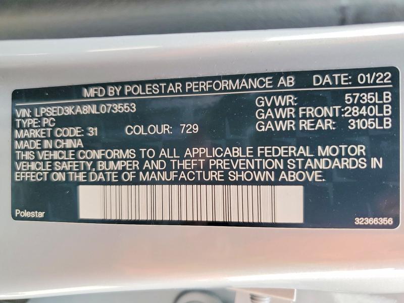2022 Polestar 2