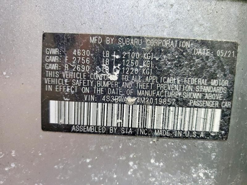 2021 Subaru Legacy Premium