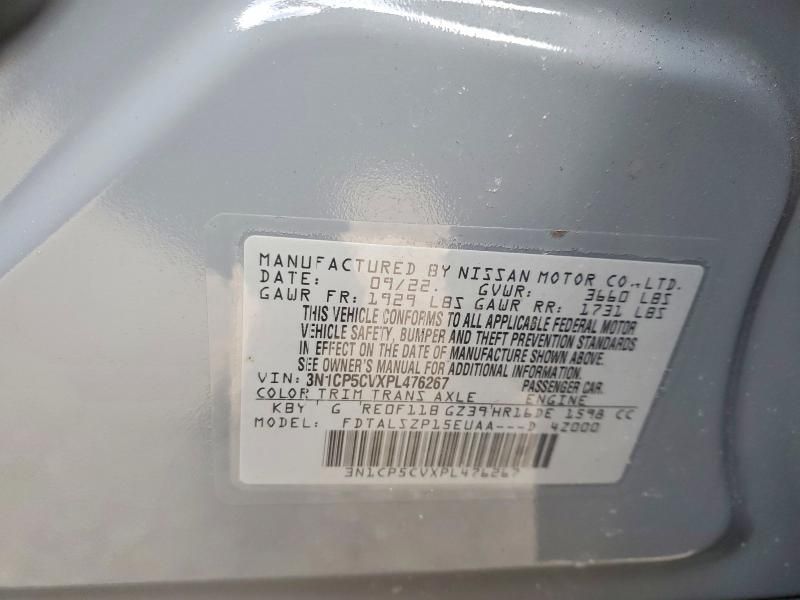 2023 Nissan Kicks sv