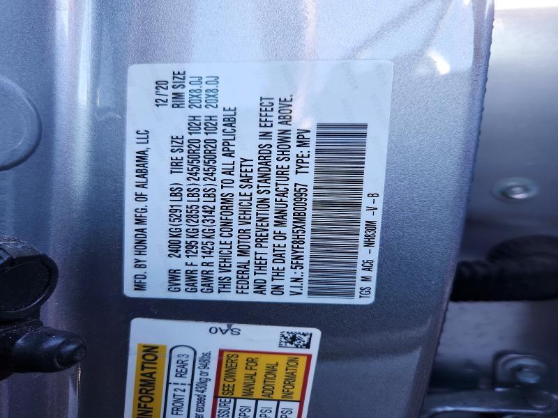 2021 Honda Passport exl