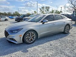 Hyundai salvage cars for sale: 2021 Hyundai Sonata sel
