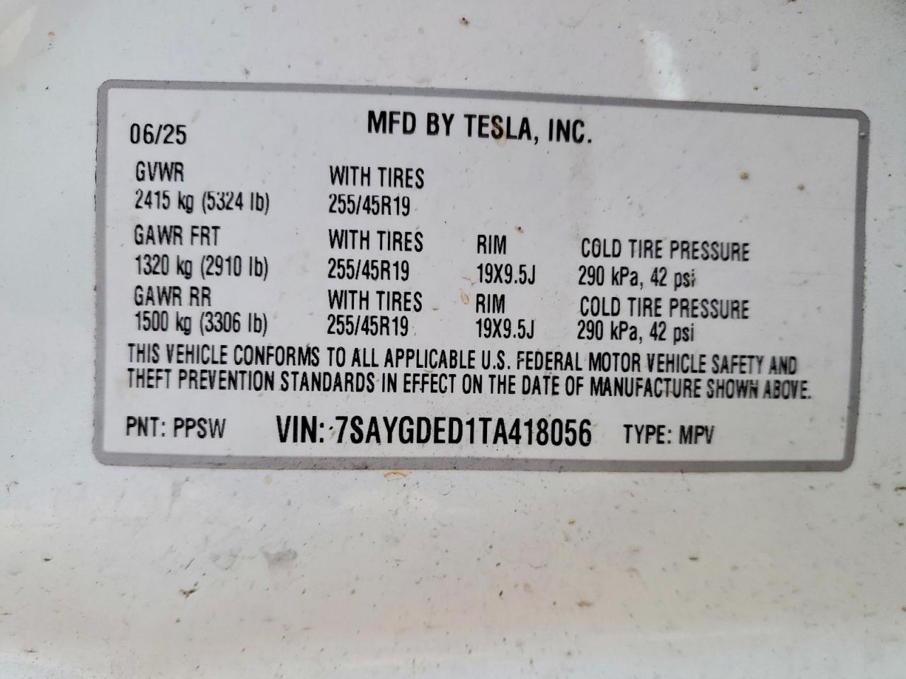 2026 Tesla Model y
