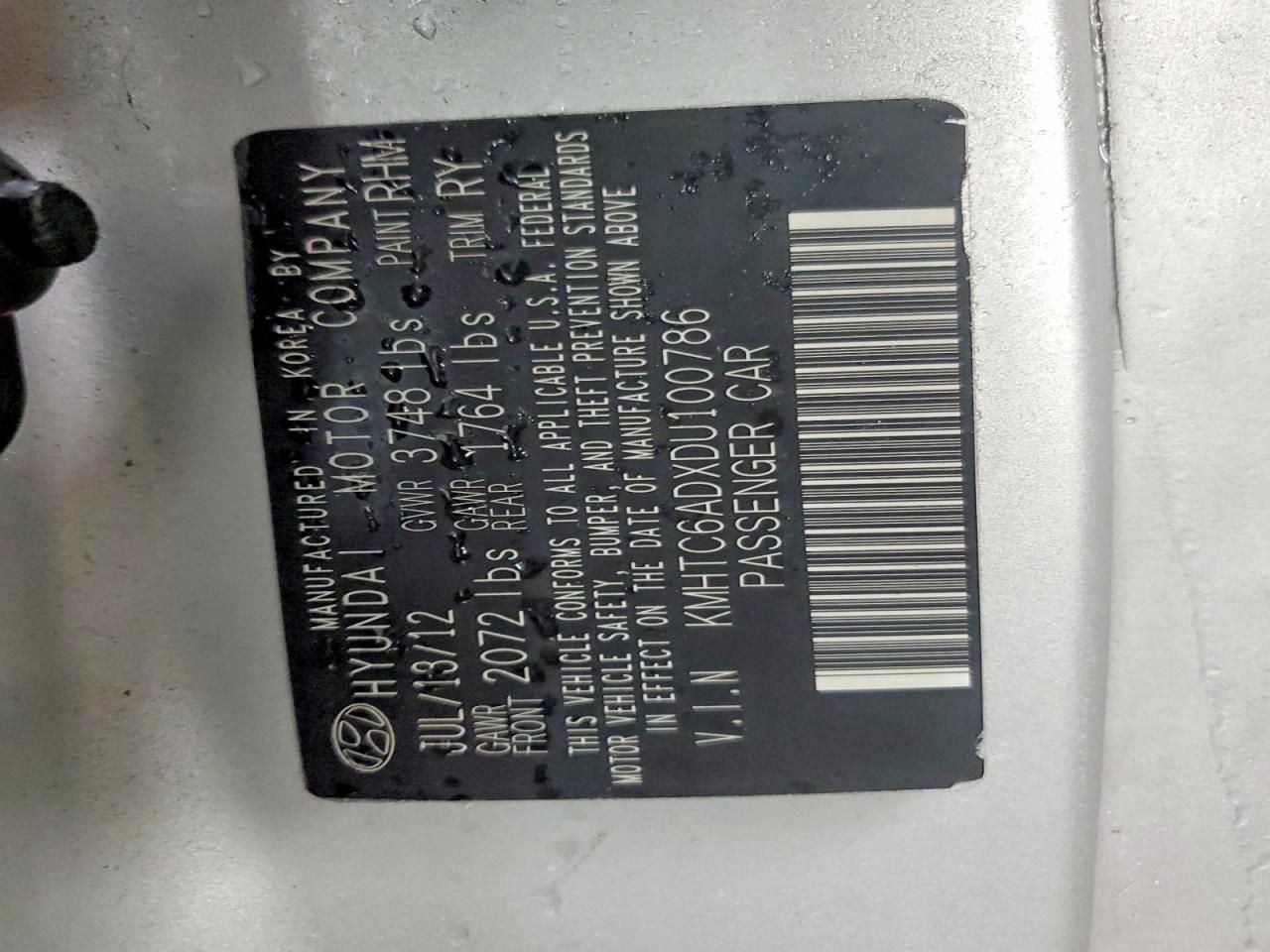 2013 Hyundai Veloster