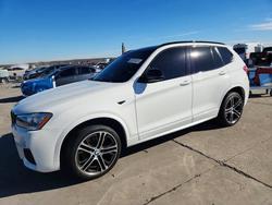 Salvage cars for sale from Copart Grand Prairie, TX: 2017 BMW X3 Xdrive35i