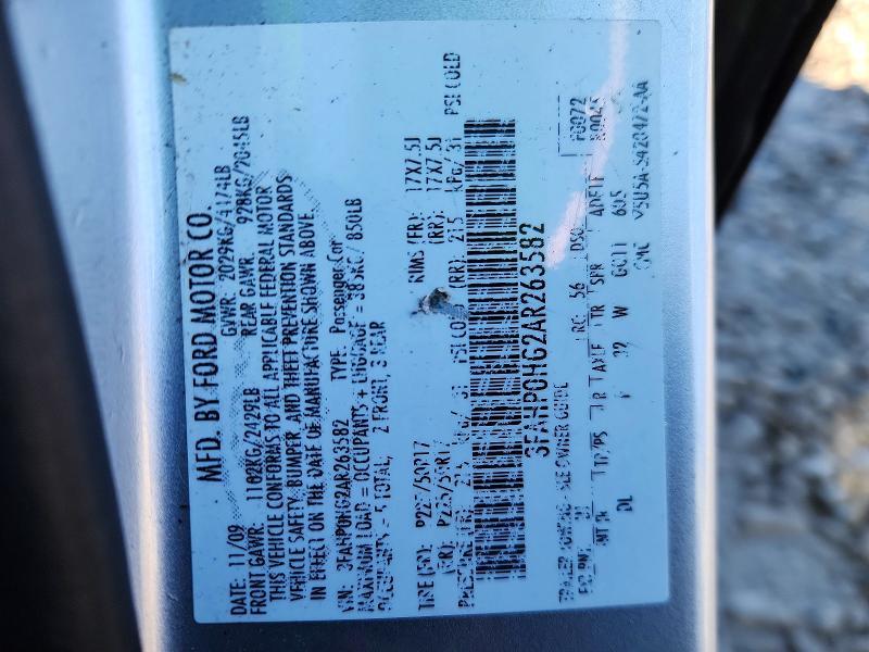 2010 Ford Fusion se