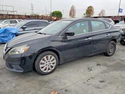 Salvage cars for sale from Copart Wilmington, CA: 2017 Nissan Sentra