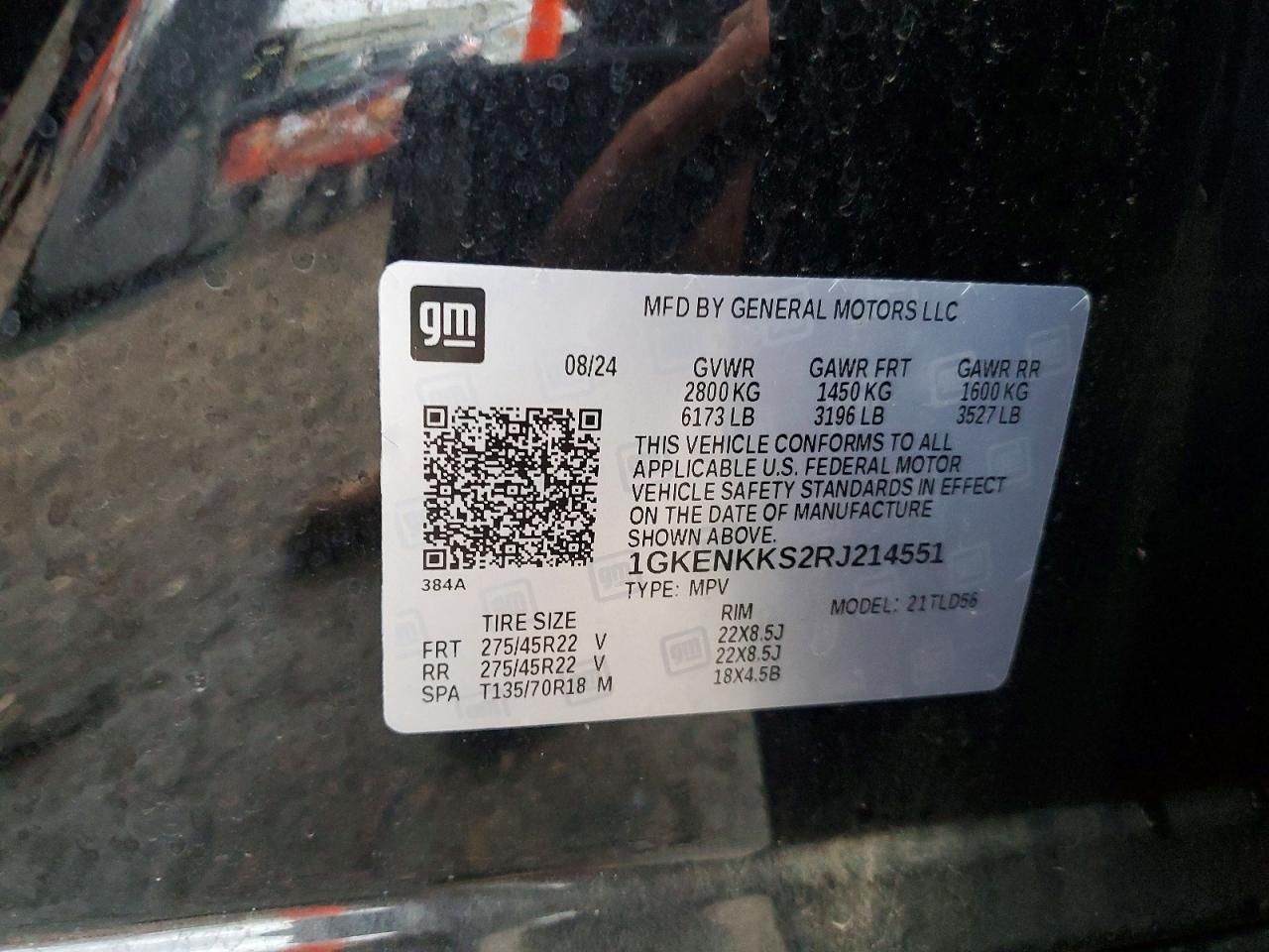 2024 GMC Acadia Uplevel