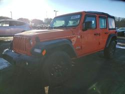 Jeep salvage cars for sale: 2019 Jeep Wrangler Unlimited Sport