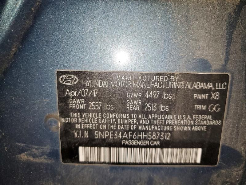 2017 Hyundai Sonata Sport