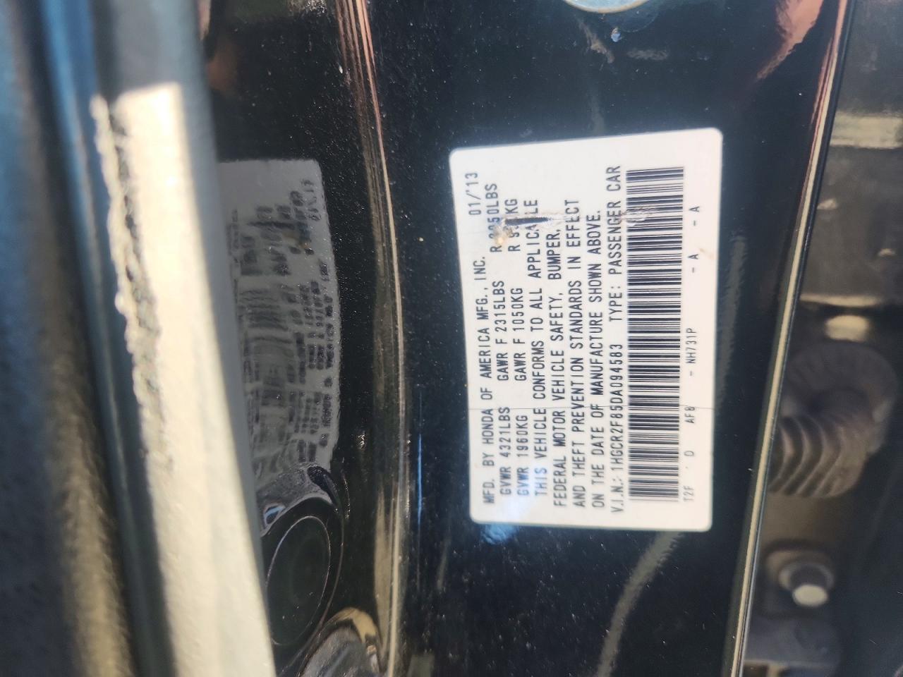 2013 Honda Accord exl