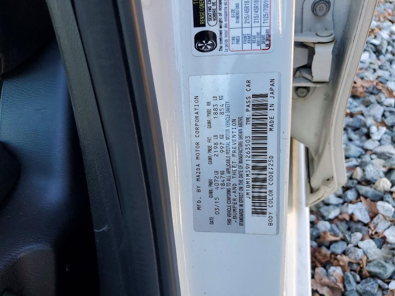 2015 Mazda 3 Grand Touring