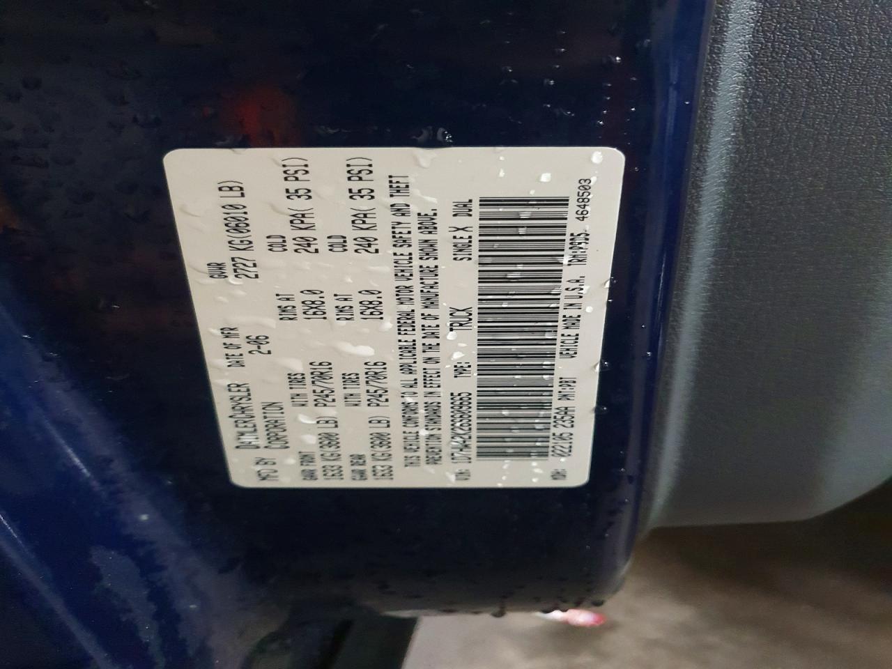 2006 Dodge Dakota slt