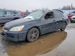 Honda salvage cars for sale: 2007 Honda Accord ex