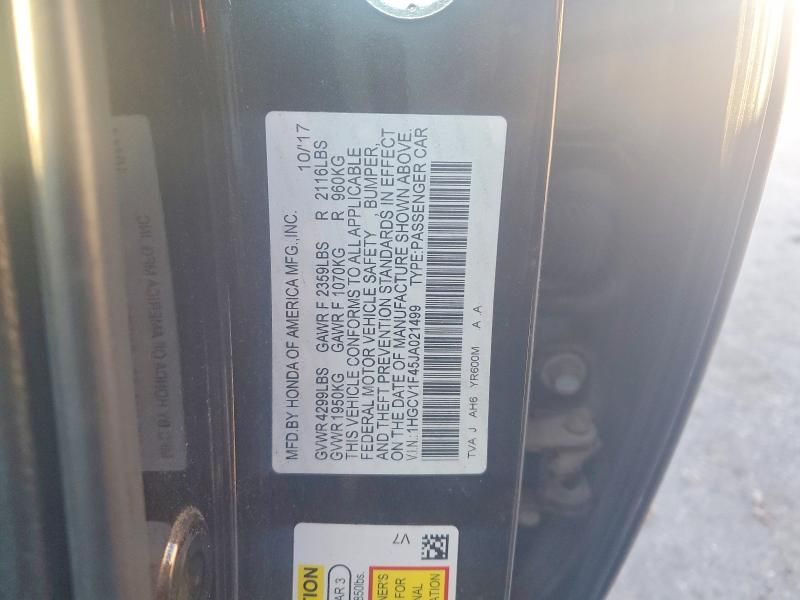 2018 Honda Accord ex