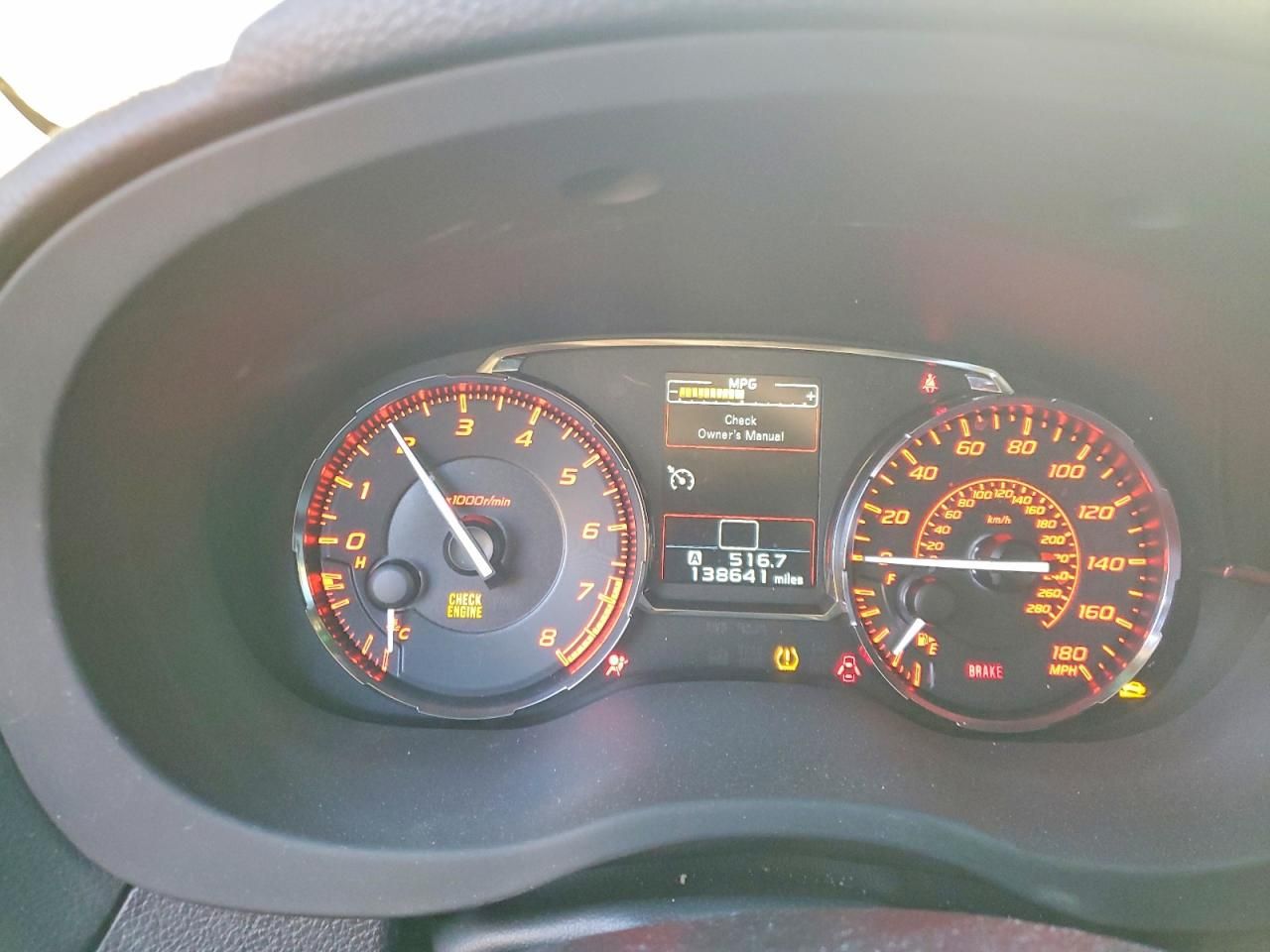 2016 Subaru Wrx Limited