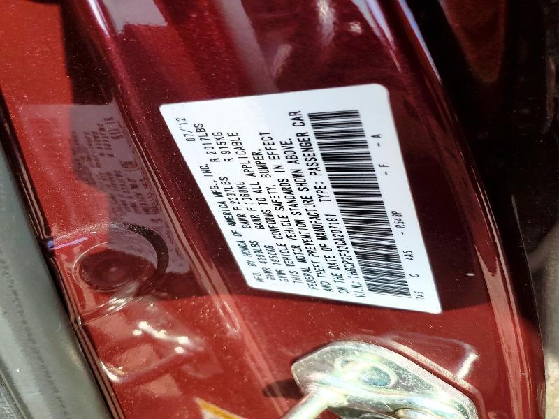 2012 Honda Accord lx