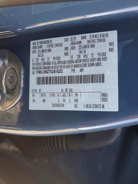 2025 Ford Escape st Line Select