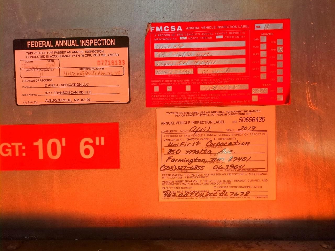 2012 Freightliner MT45 Chassis Delivery Truck