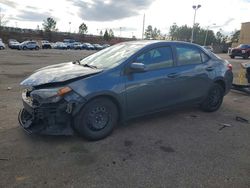 Salvage cars for sale from Copart Gaston, SC: 2017 Toyota Corolla l