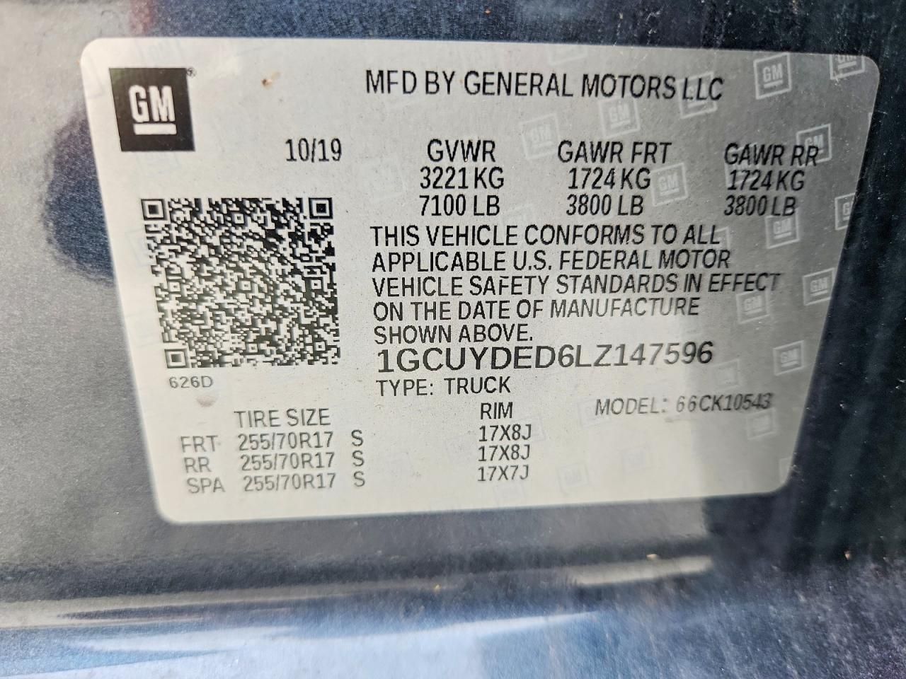 2020 Chevrolet Silverado K1500 lt