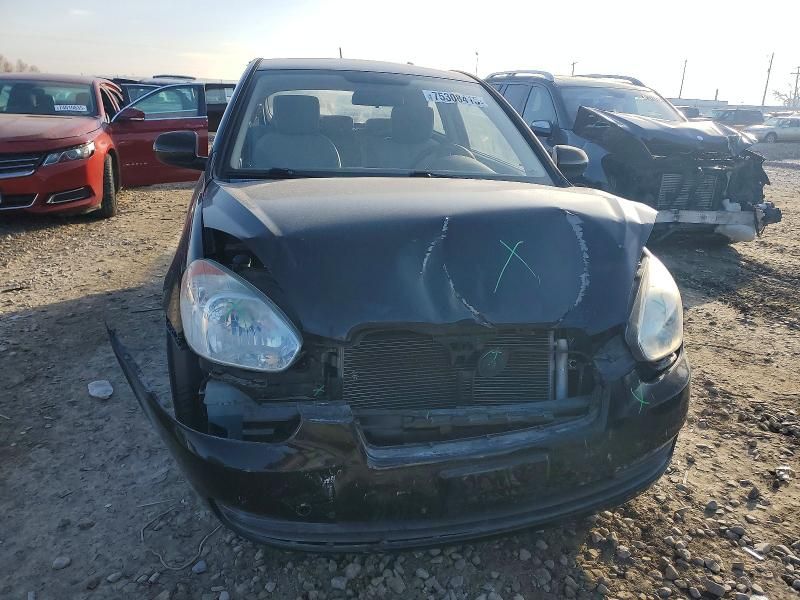 2010 Hyundai Accent Blue
