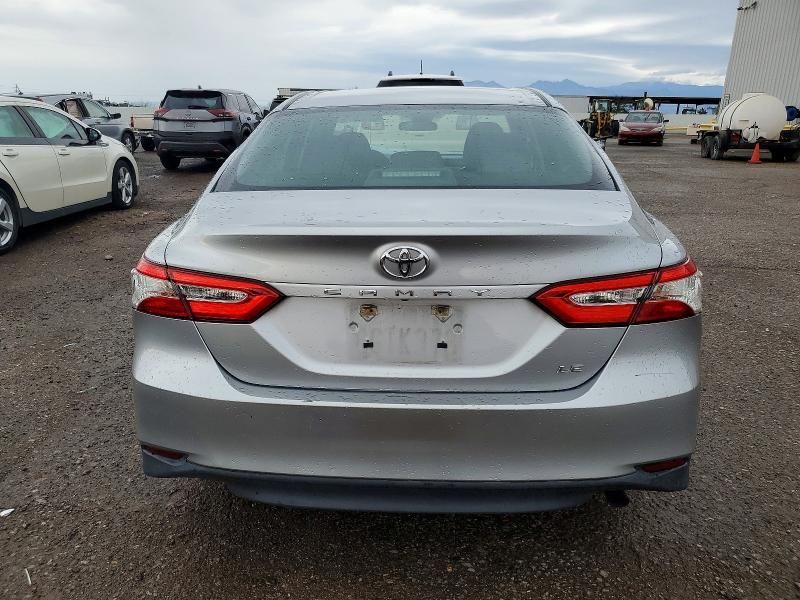 2018 Toyota Camry le