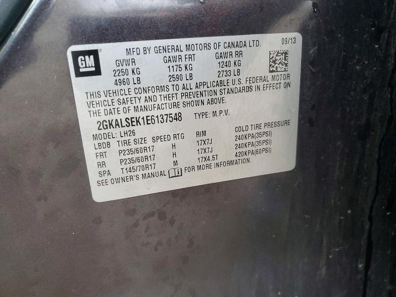 2014 GMC Terrain slt