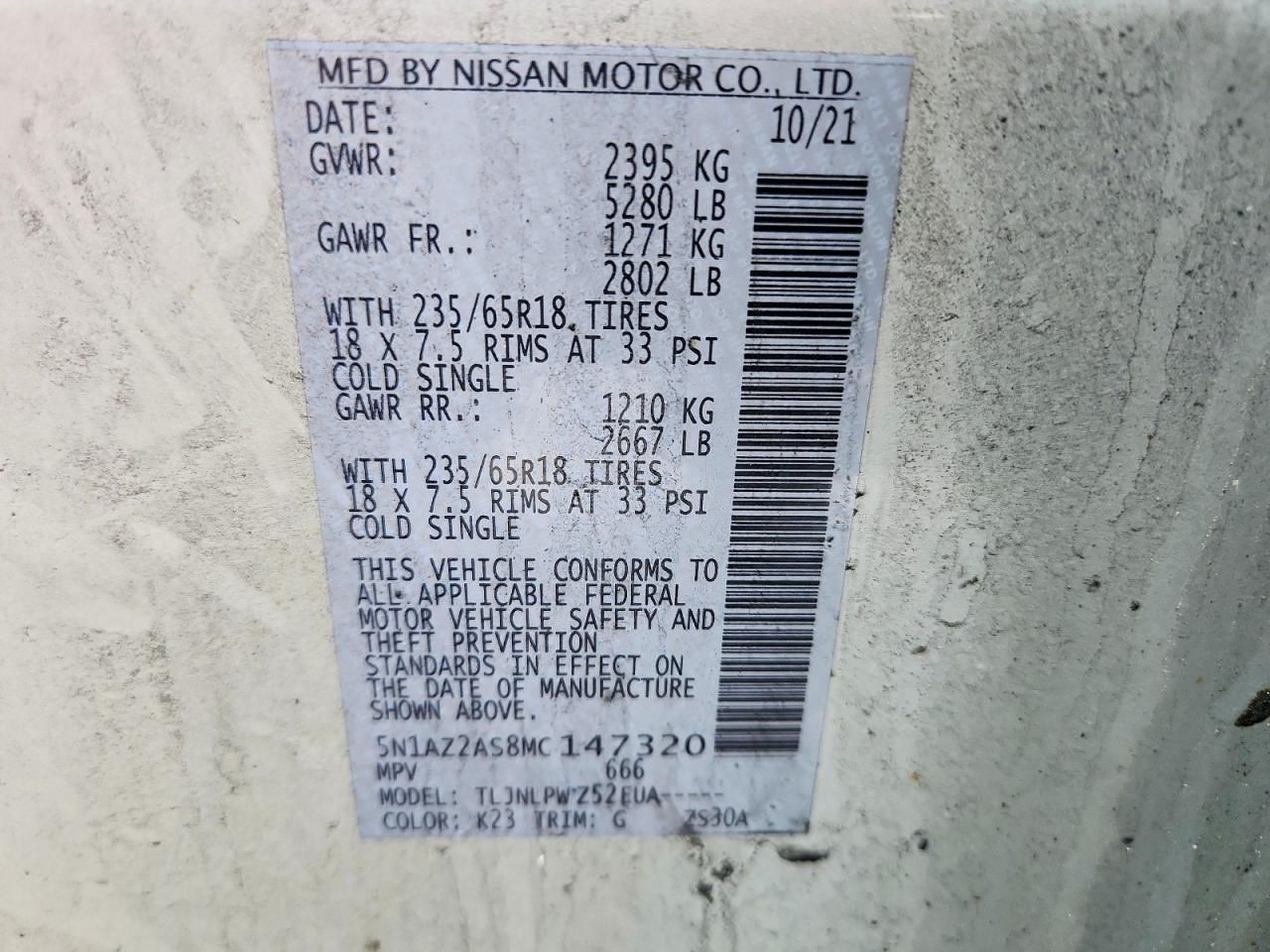 2021 Nissan Murano s