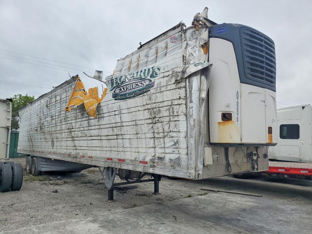 2019 Wabash Rfalhsa Refrigerated Van Trailer