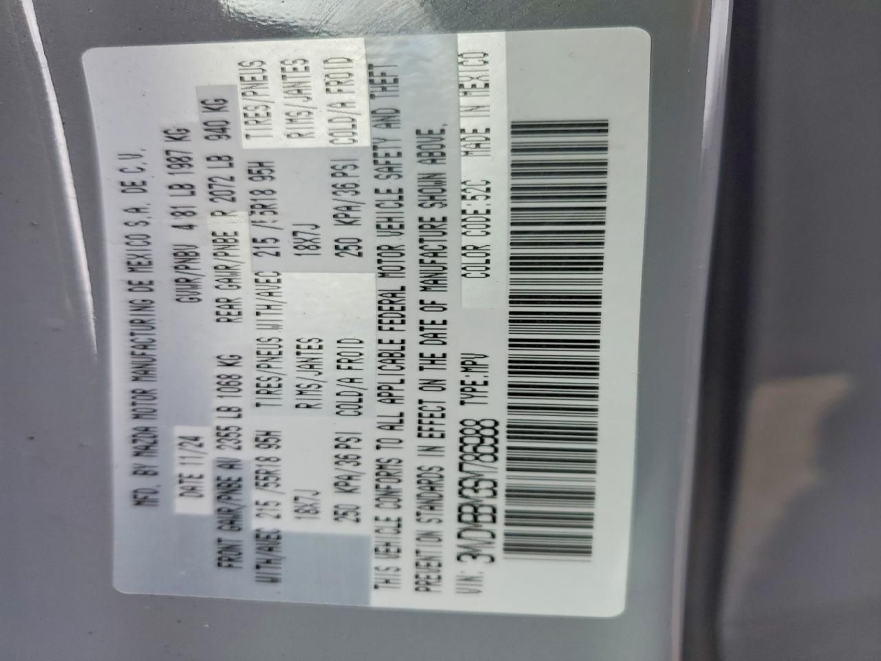 2025 Mazda Cx-30 Select