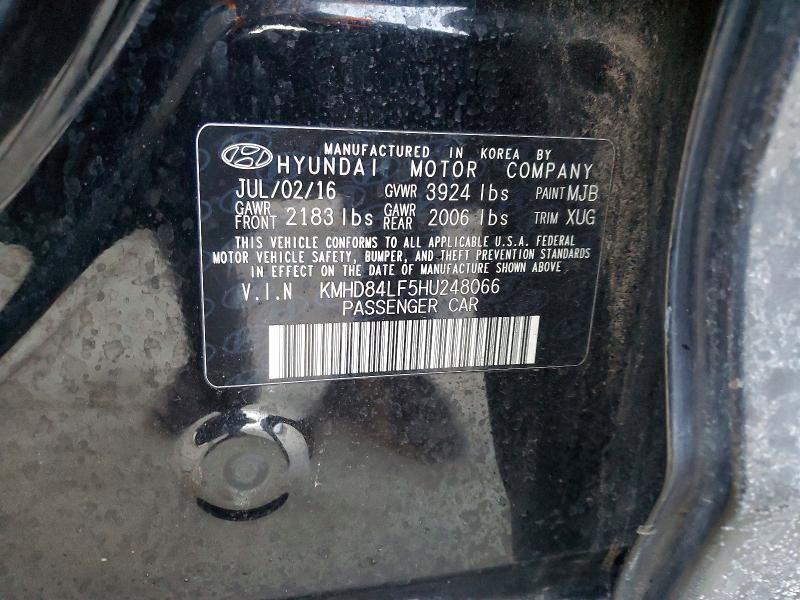 2017 Hyundai Elantra Value Edition