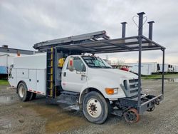 Salvage cars for sale from Copart Sacramento, CA: 2013 Ford F750 Super Duty