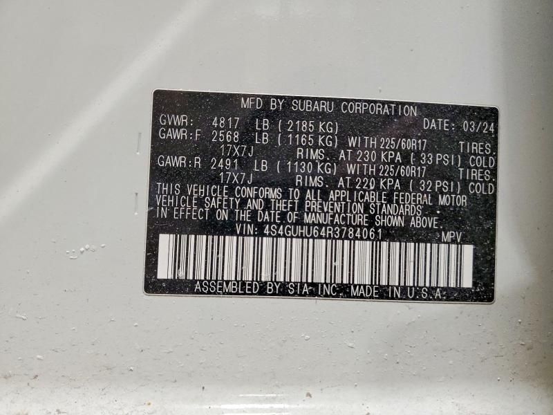 2024 Subaru Crosstrek Wilderness