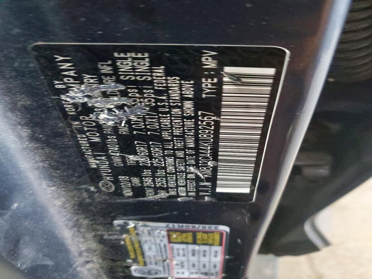 2019 Hyundai Tucson se