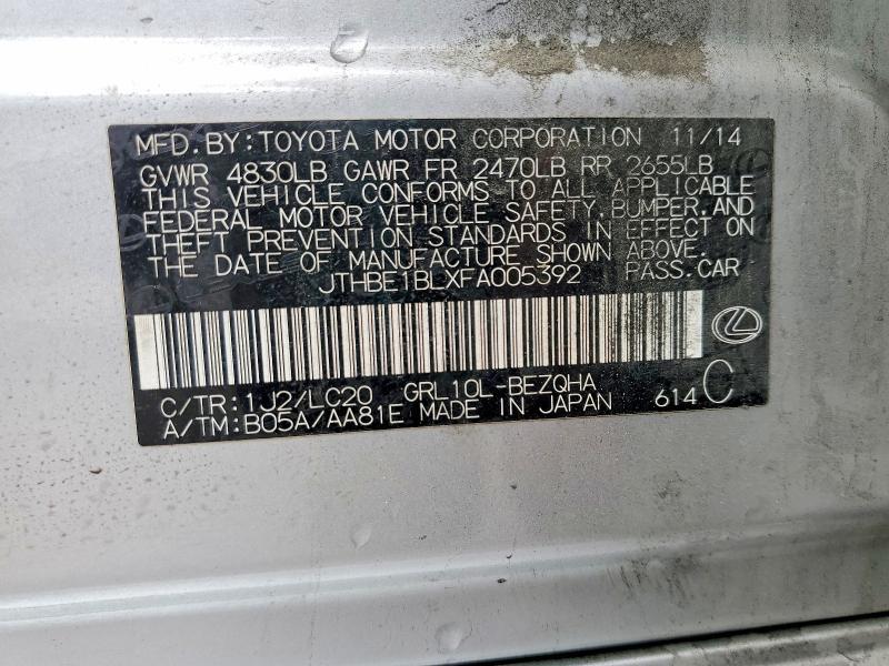 2015 Lexus Gs 350