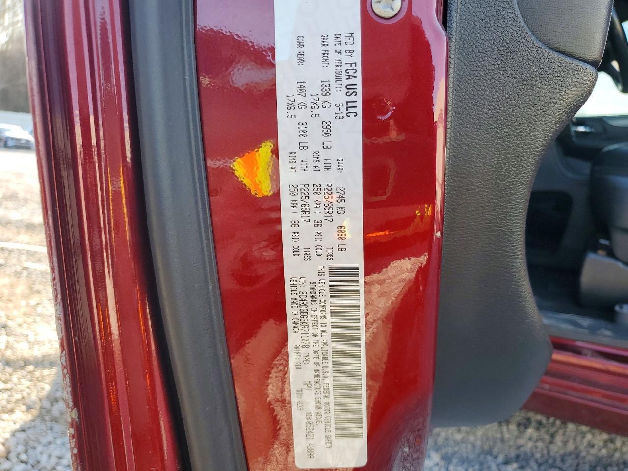 2019 Dodge Grand Caravan gt