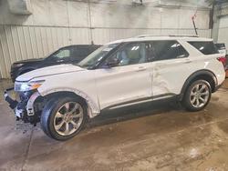 Ford salvage cars for sale: 2020 Ford Explorer Platinum