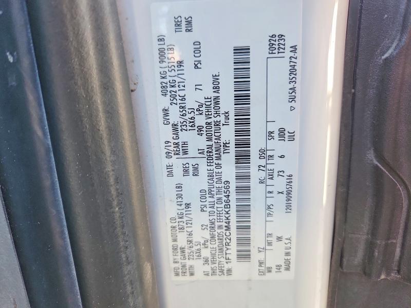 2019 Ford Transit T-250 Delivery Van