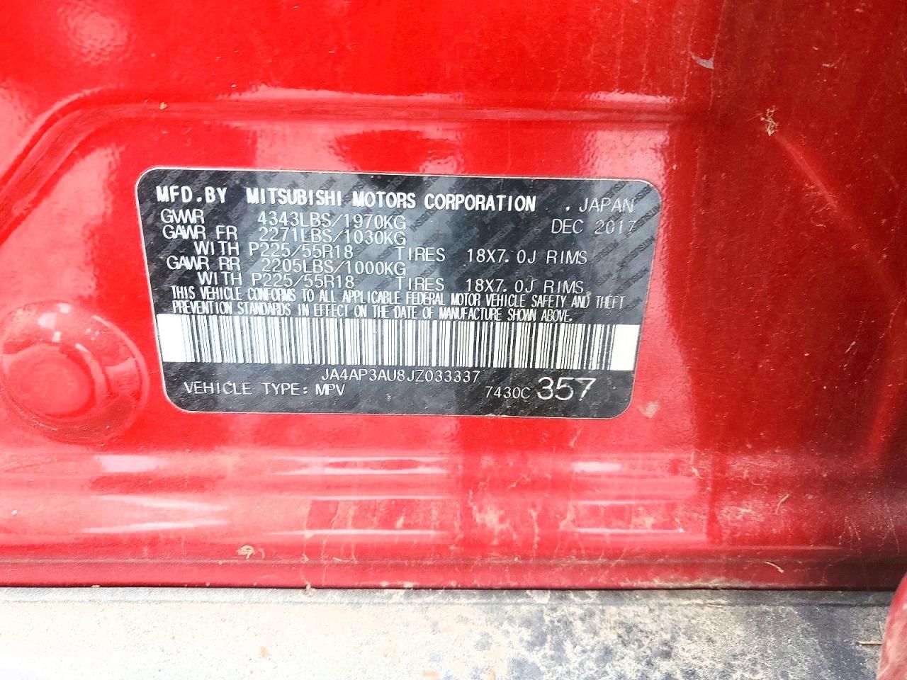 2018 Mitsubishi Outlander Sport es