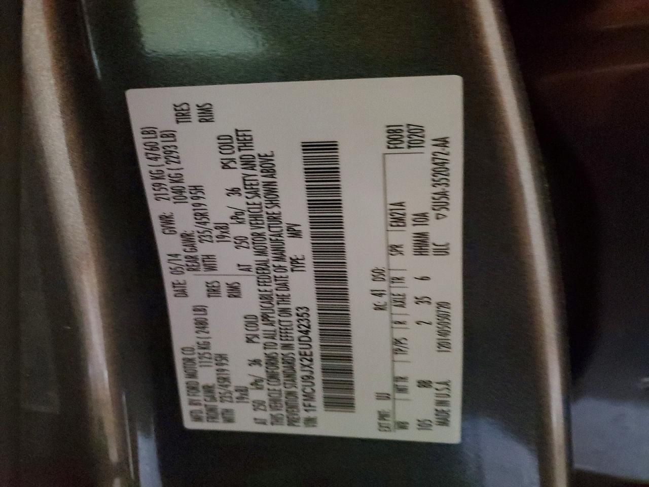 2014 Ford Escape Titanium