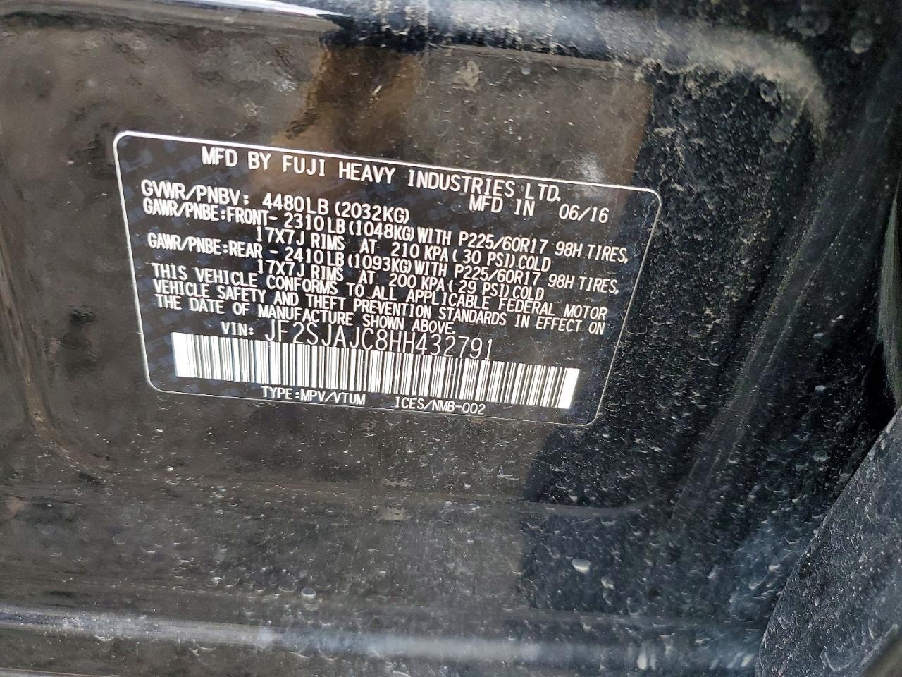 2017 Subaru Forester 2.5i Limited