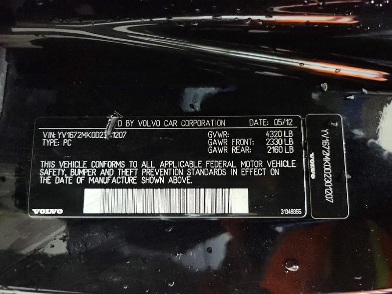 2013 Volvo C30 T5
