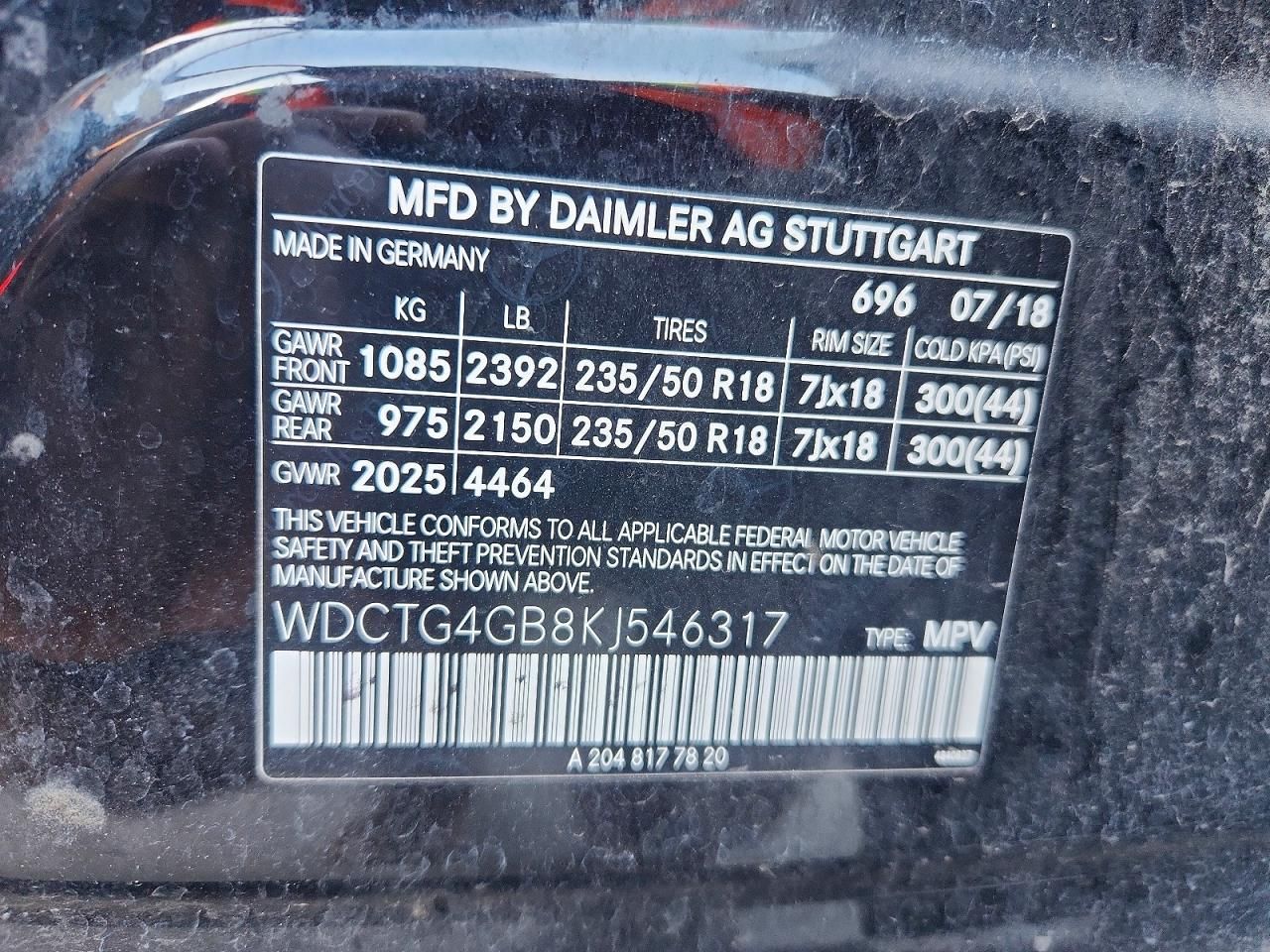 2019 Mercedes-Benz Gla 250 4matic