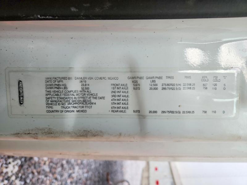 2020 Freigliner Cascadia 126