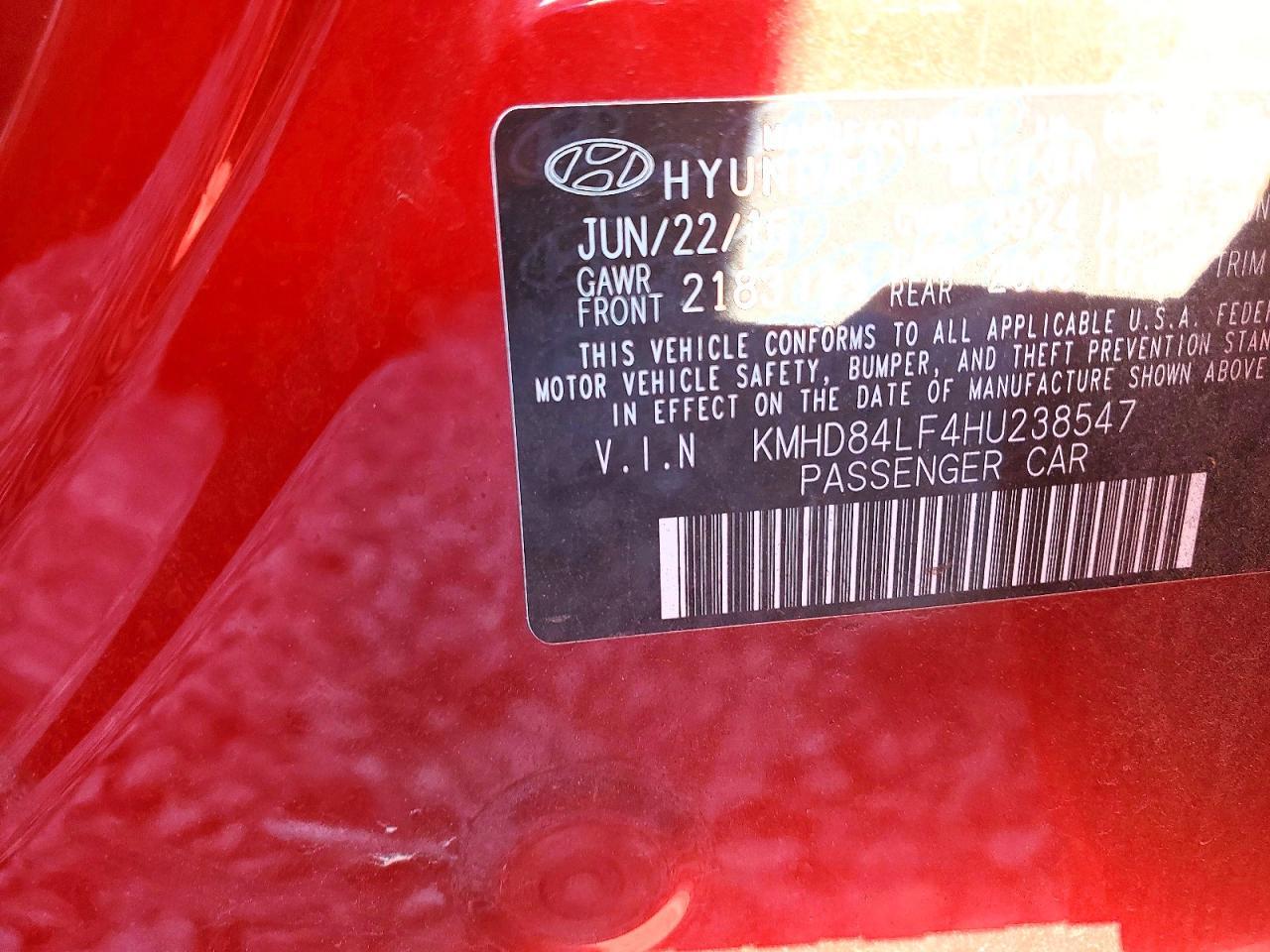 2017 Hyundai Elantra se