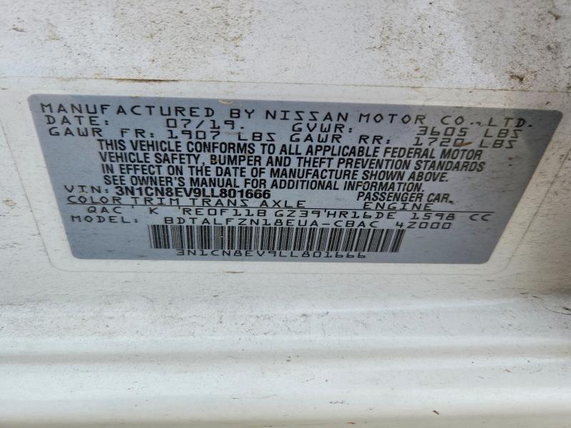 2020 Nissan Versa sv