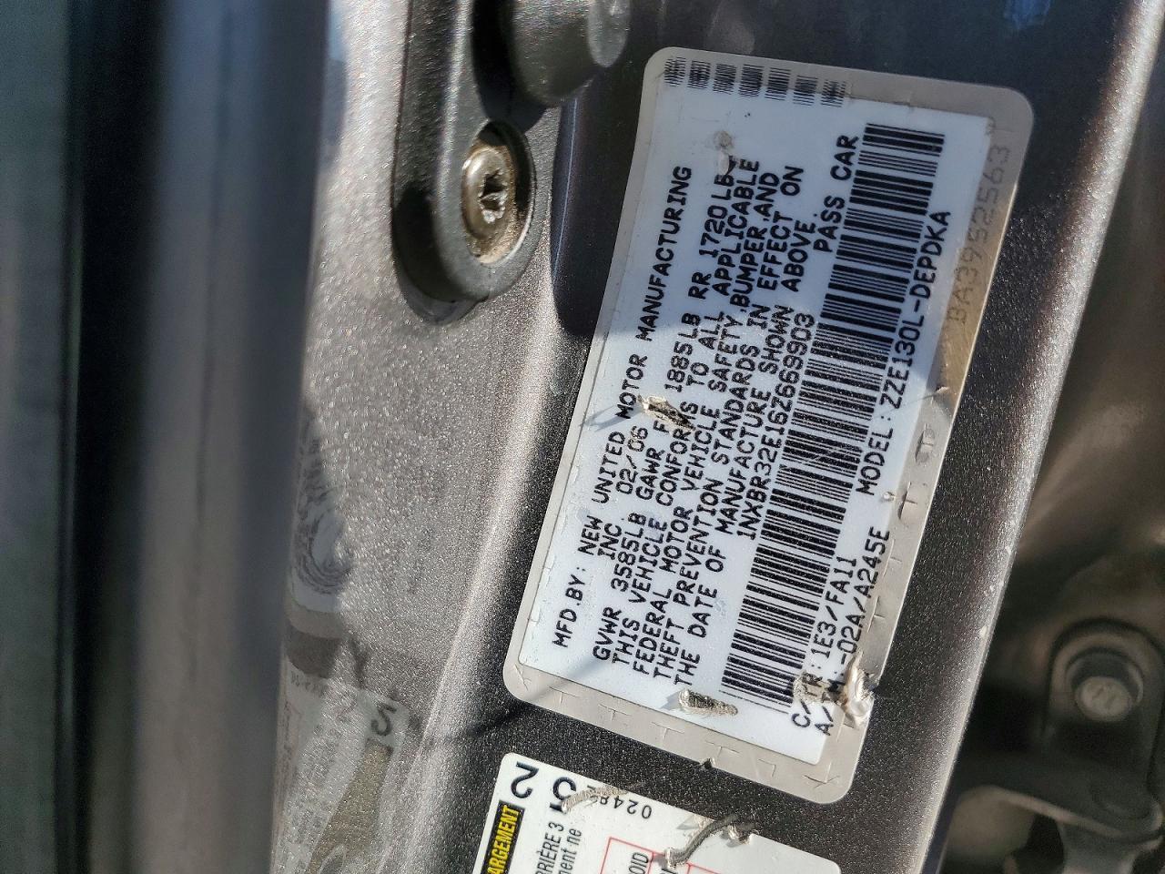 2006 Toyota Corolla ce